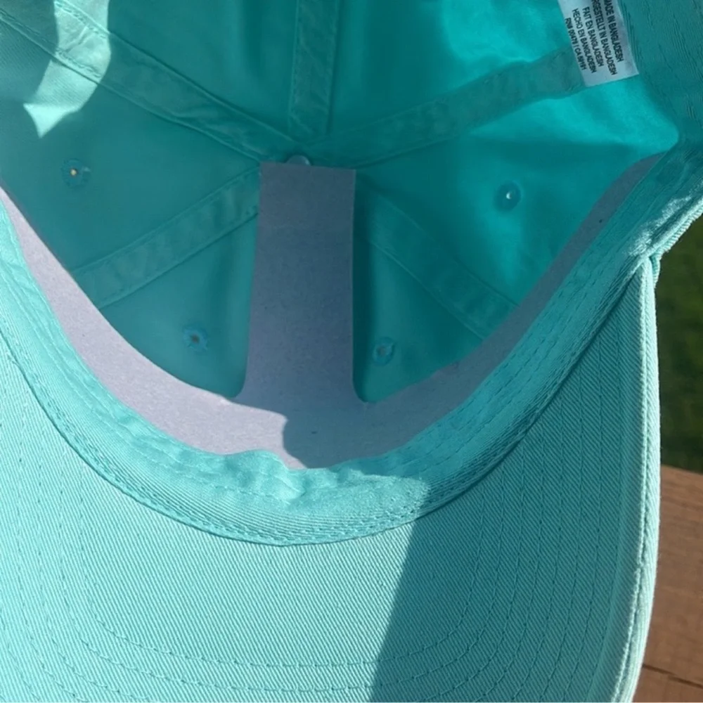 American Needle 60s Baseball Cap Hat Turquoise Blue